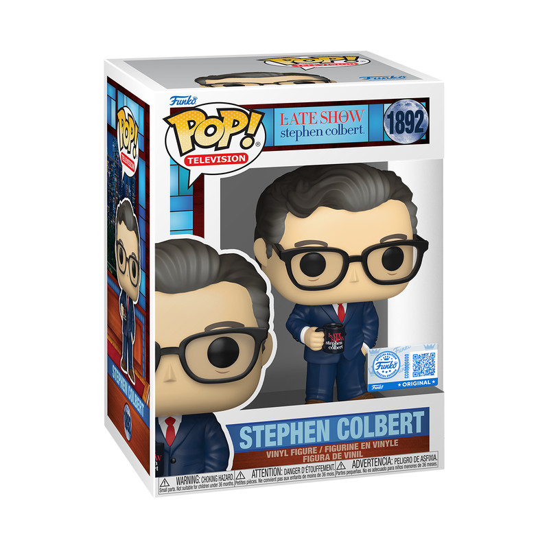 Funko POP! Stephen Colbert Late Show Figure 1892 + Protector