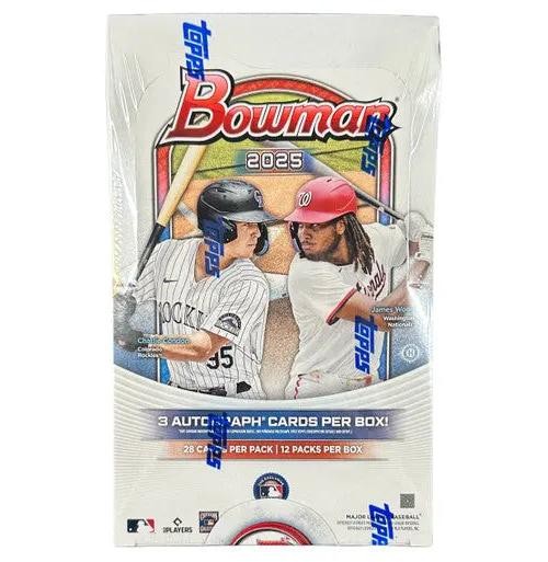 2025 Bowman Baseball Jumbo Hobby Box