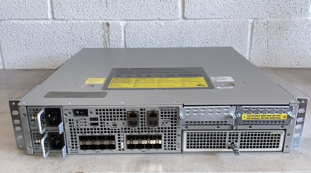 Cisco ASR1002-HX Aggregation Services Router NEW OPEN BOX