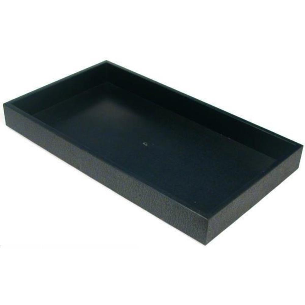 2 White 24 Gem Jars Display Insert & Stackable Trays