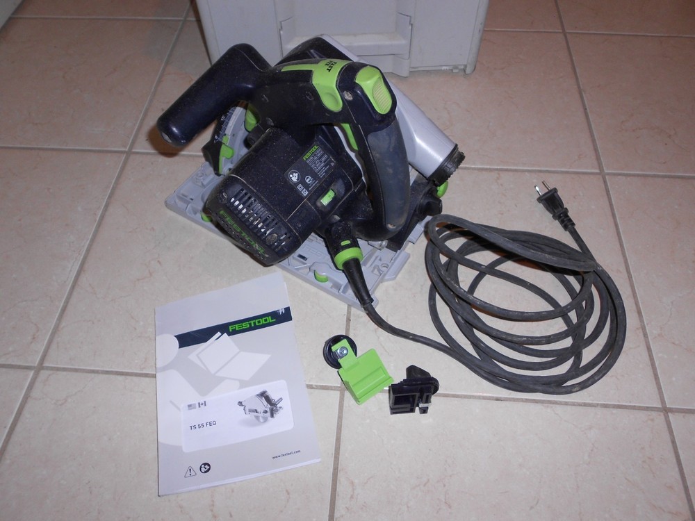 FESTOOL TS 55 FEQ TRACK SAW WITH CASE