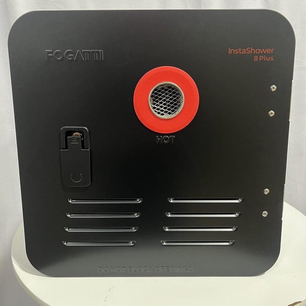 Used- RV Tankless Water Heater 15x15'' Door Remote Controller 2.9GPM 55000BTU