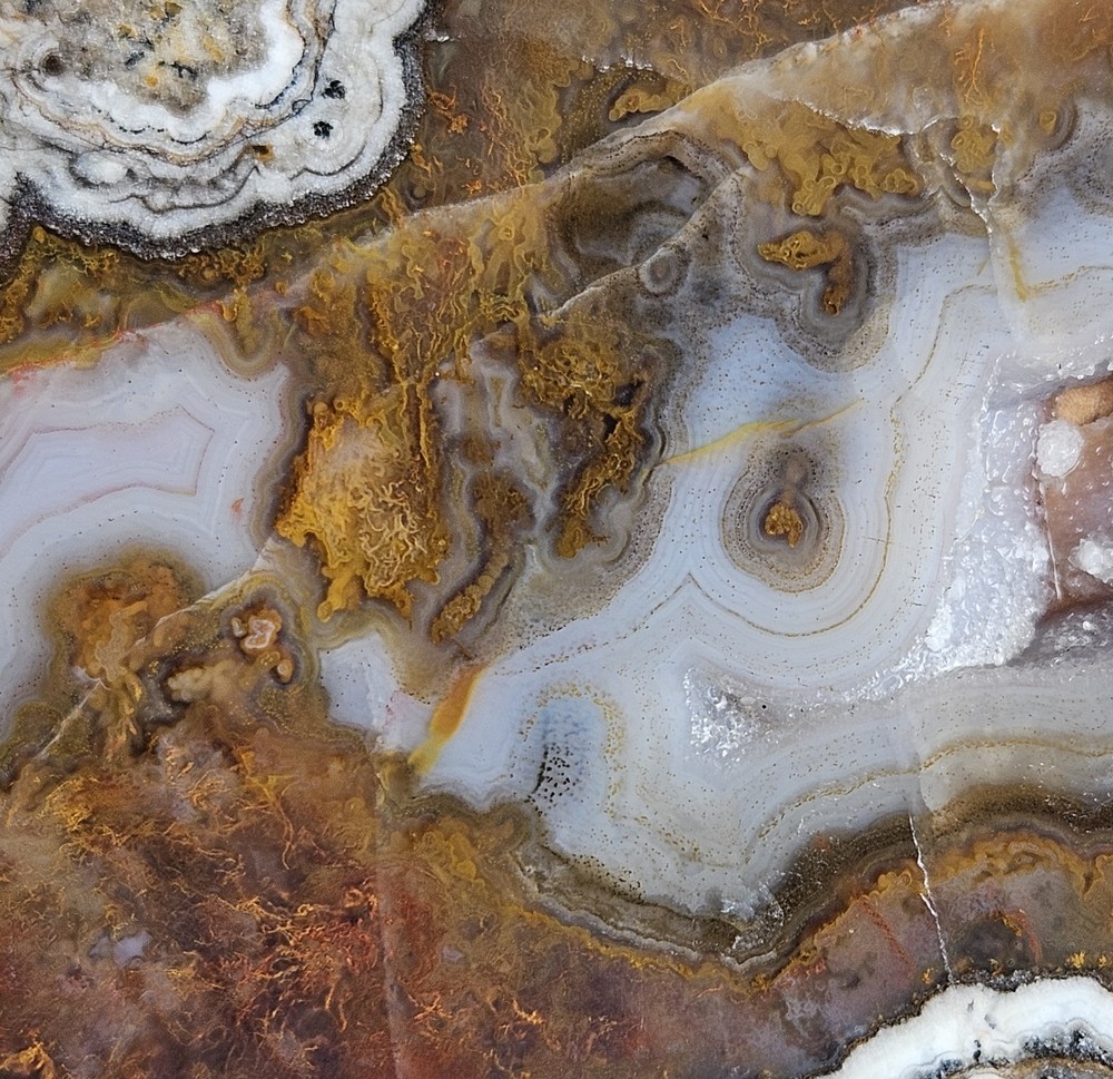 Agate Slab Locality Unknown 118 Grams