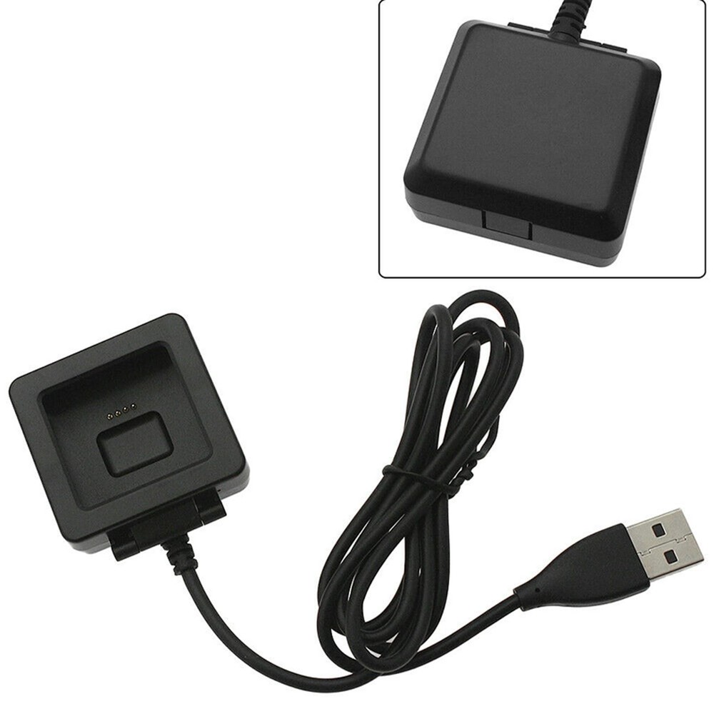 USB Charger Charging Cradle Dock Cable Replacement for Fitbit Blaze Smart Watch