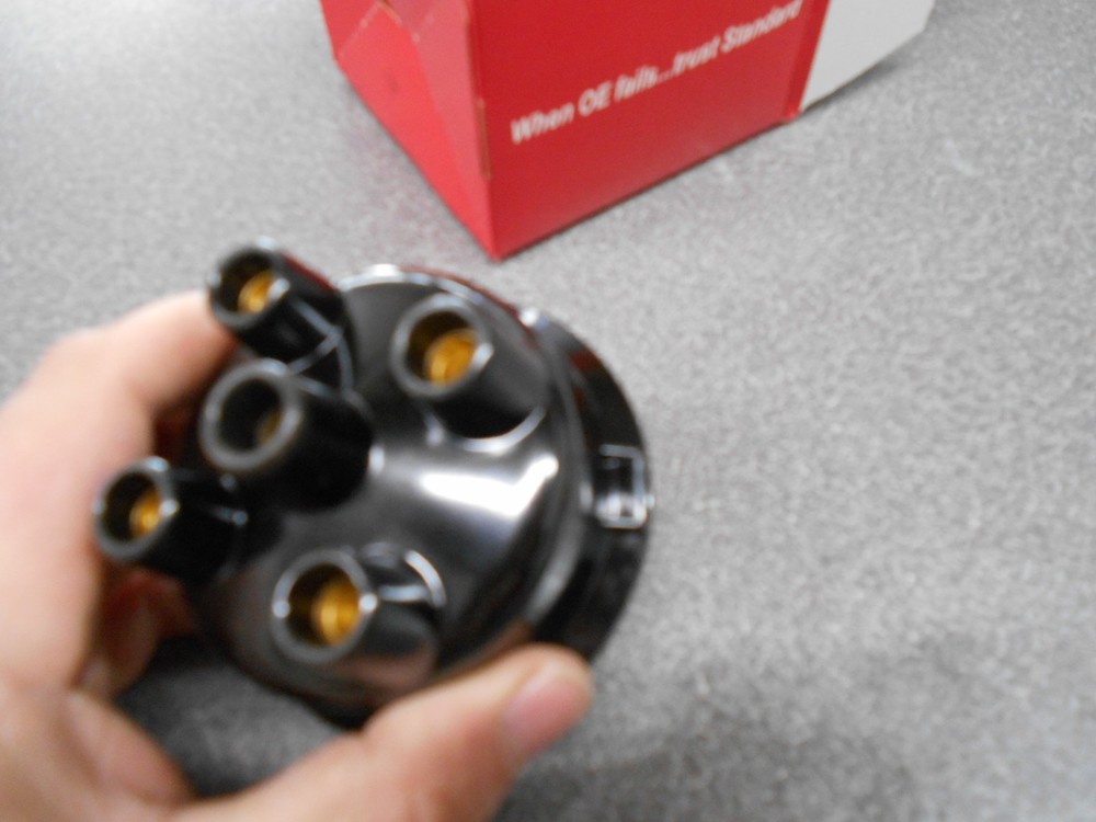 Standard AL481 Distributor Cap with Brass terminals, NOS!