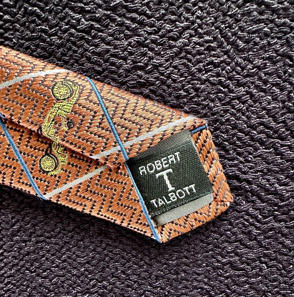 Robert Talbott 2012 Pebble Beach Concours MERCER Tie Necktie EXC