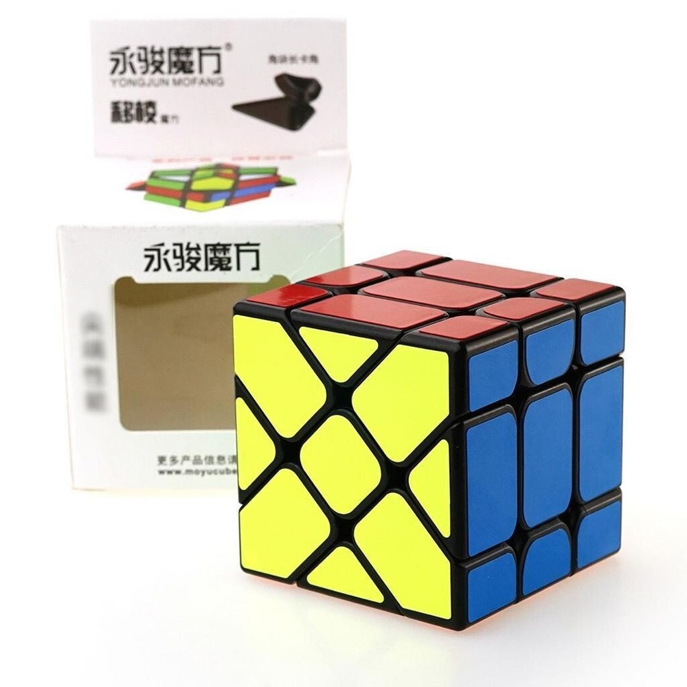 Angled Hot Trendy Square Cube Round Edges Toy