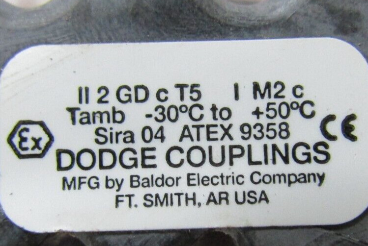 😃 DODGE FLEX COUPLING SLEEVE 8E W/ RING
