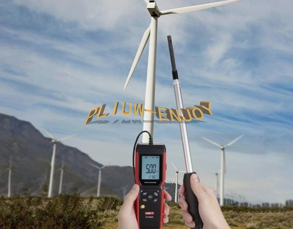 UNI-T UT362H Hot Wire Anemometer Sensor Wind Velocity/Volume/Temperature Tester