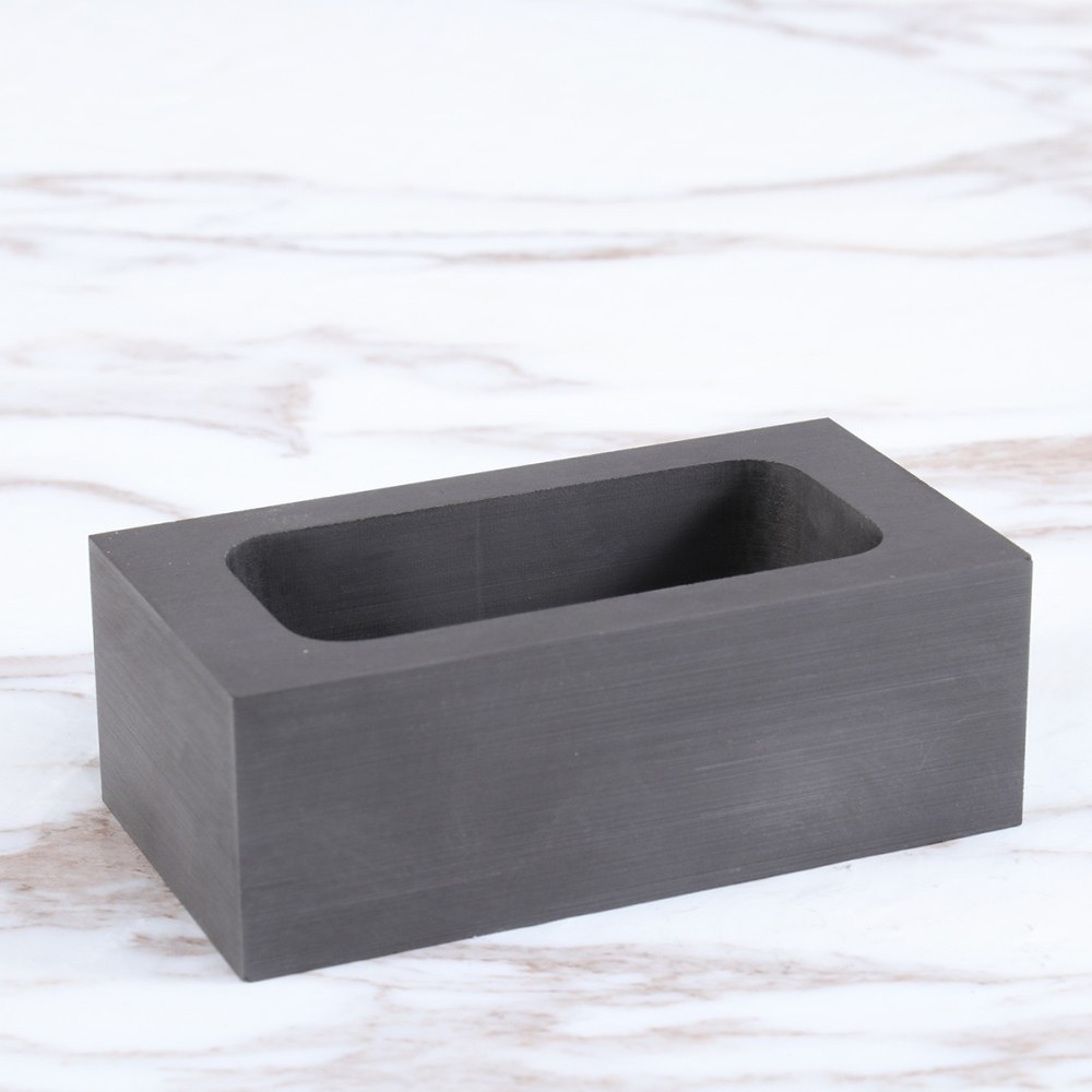 85 X45x30mm Mold Thicken Graphite Casting Brass Mould Ingot