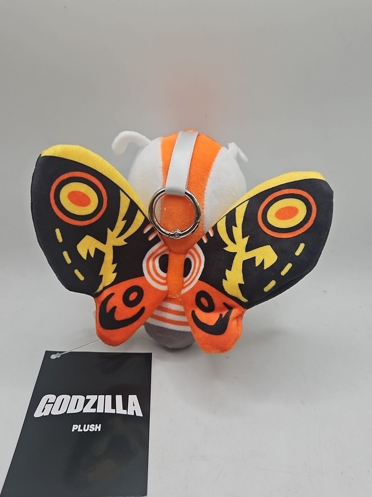 Toho Godzilla Original Series Chibi Mothra 5" Plush Keychain Bagpack Clip