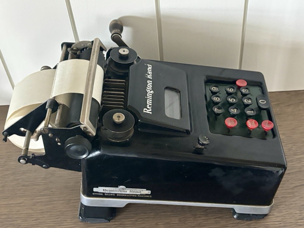 Vintage 1930's Remington Rand Adding Machine