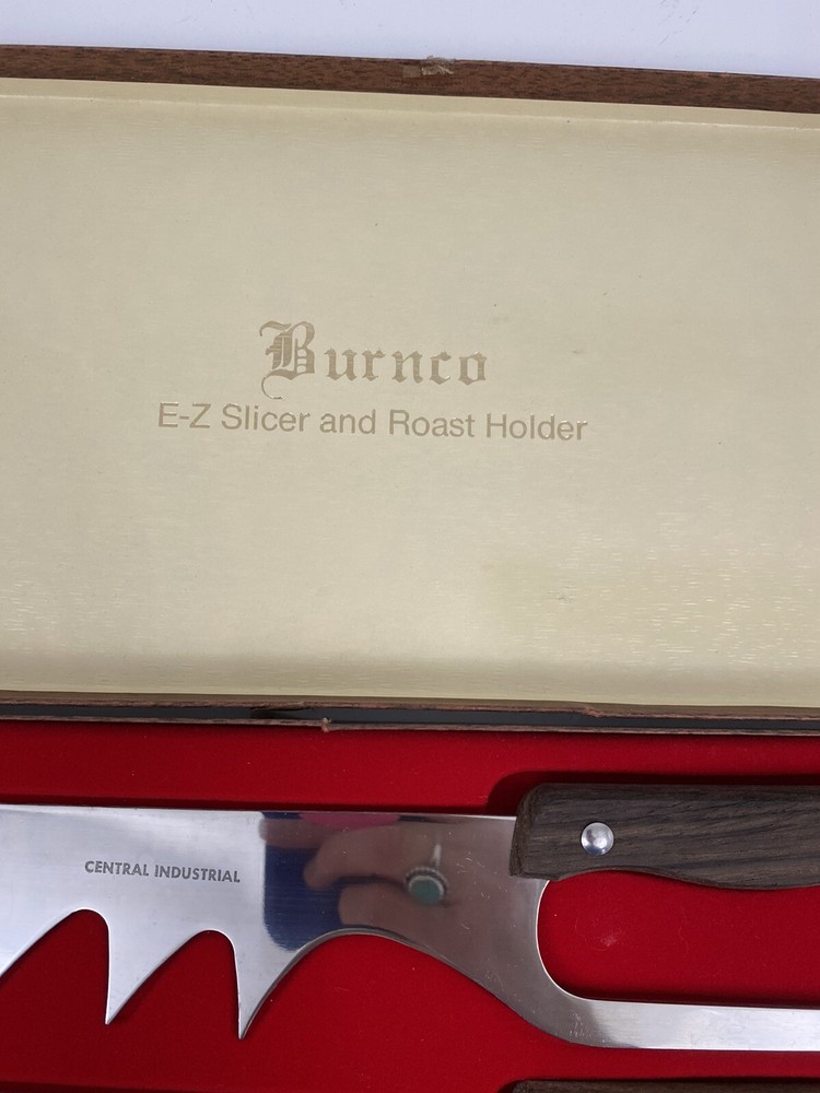 Burnco Carving Set EZ slicer /r