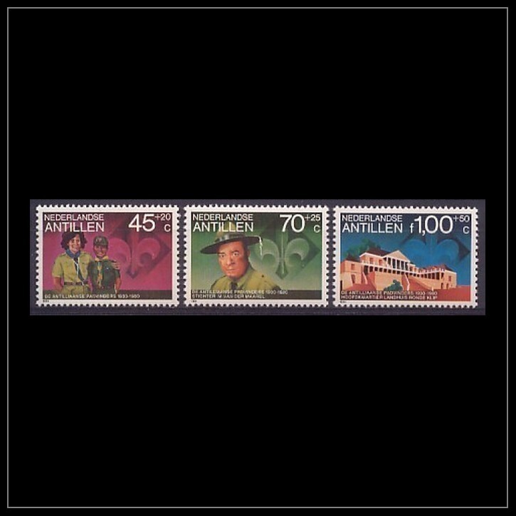 Netherlands - Dutch Antilles Issue 1981 (691-693) Scouting