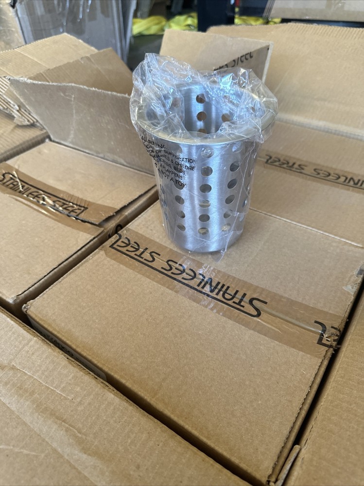 Winco Flatware Cylinder, Perforated, S/S (80 Each)