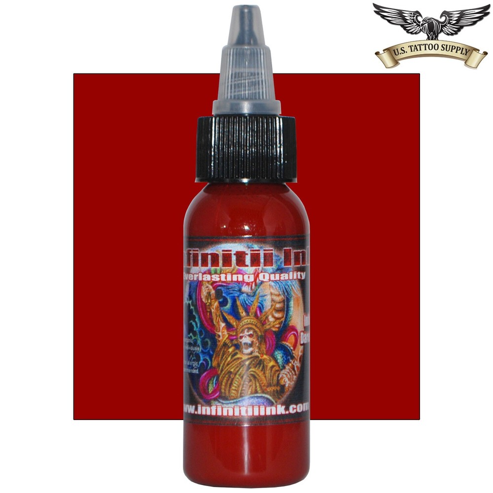 Infinitii Tattoo Ink 1 oz - Daredevil Red
