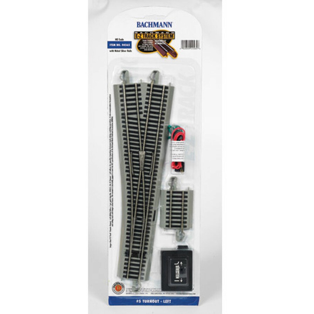 Bachmann 44565 HO NS EZ #5 Remote left-hand Switch