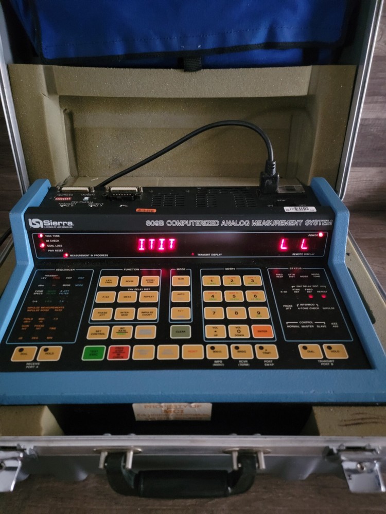 Rare Vintage Sierra 809B Computerized Analog Measurement System WORKS/ READ