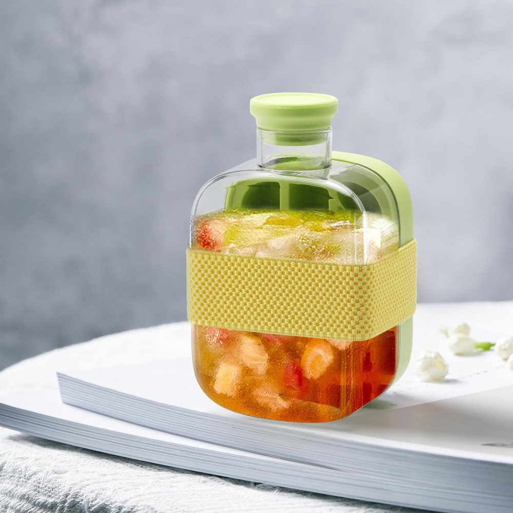 Ice Cube BottleEiswürfel FlascheEiswürfelformEiswürfelflasche mit Deckel und ...