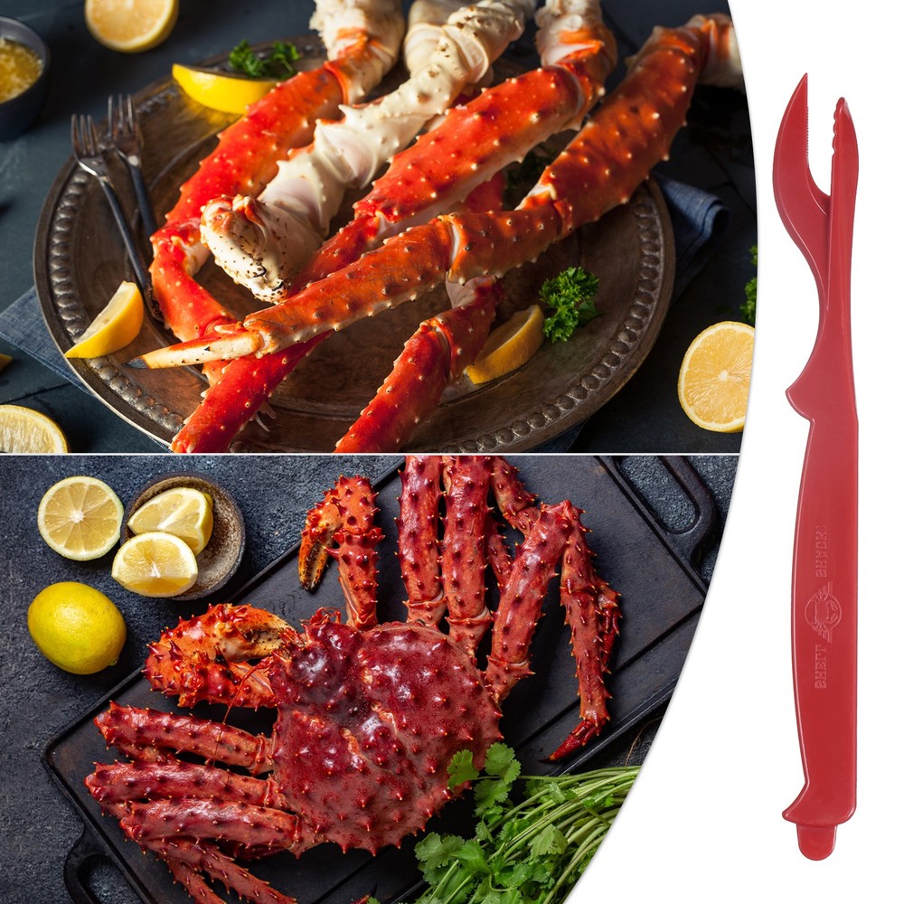 40Pcs Crusher Forks/Bits Crusher Wholesale (Red)
