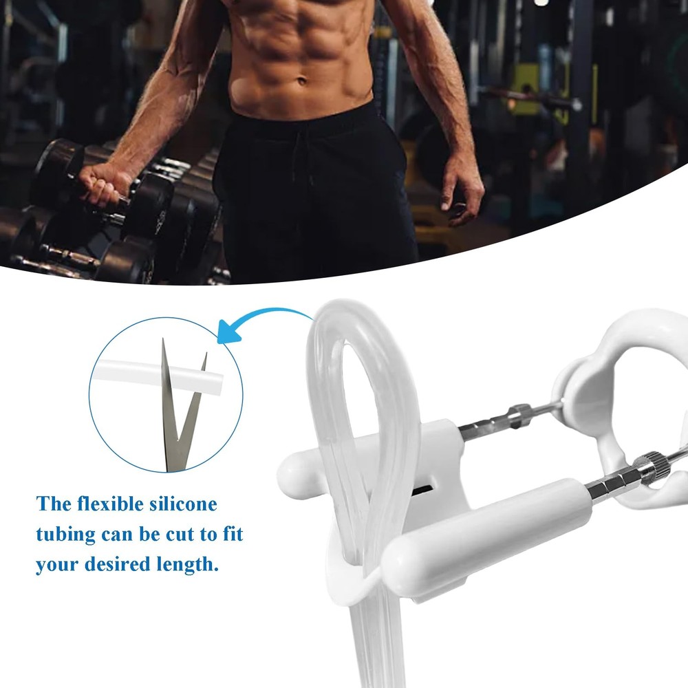 H2SON Upgraded Third-Generation Male Extender, Physical Stretching White