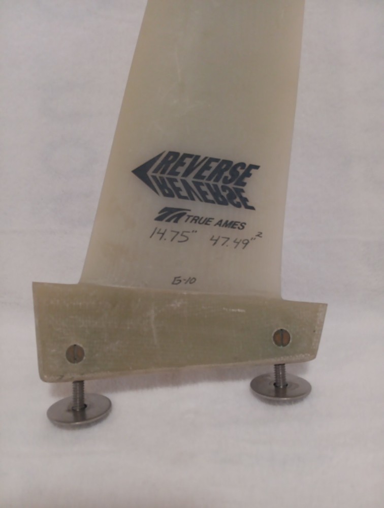 True Ames Reverse 14.75in Fin G-10