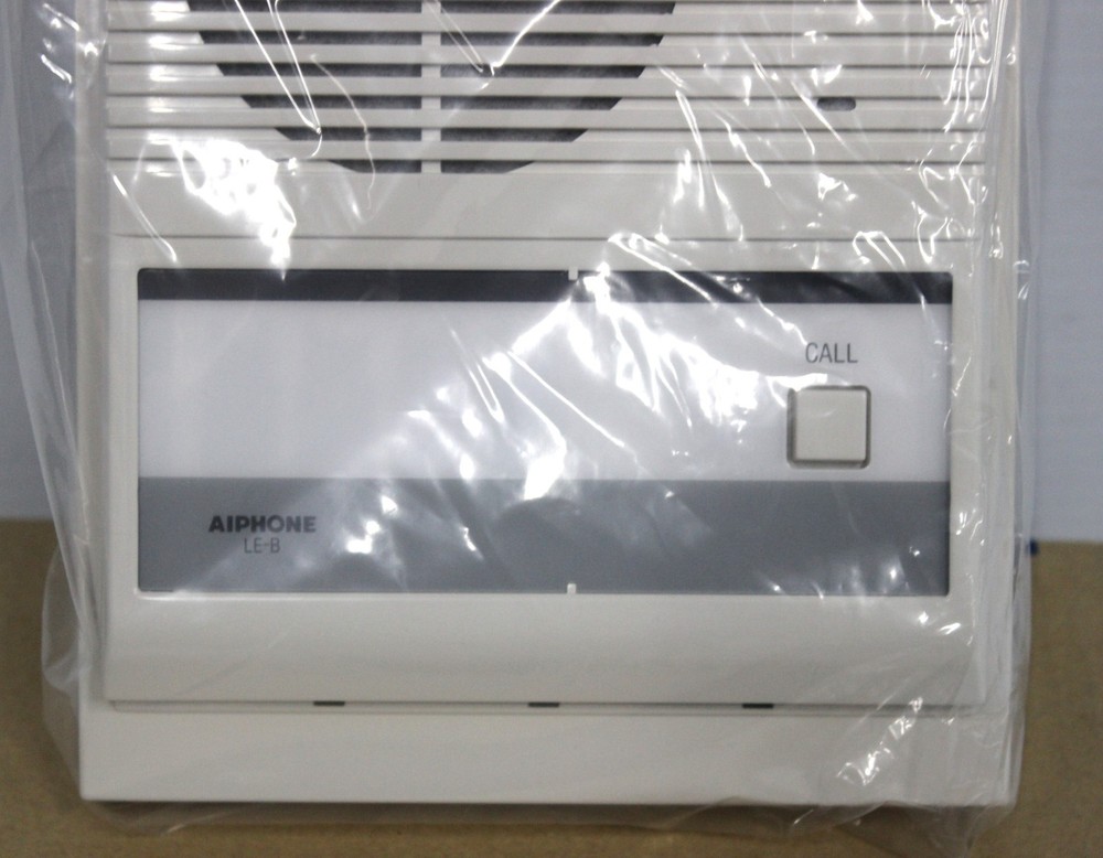 AIPHONE LE-B INTERCOM CALL STATION White New