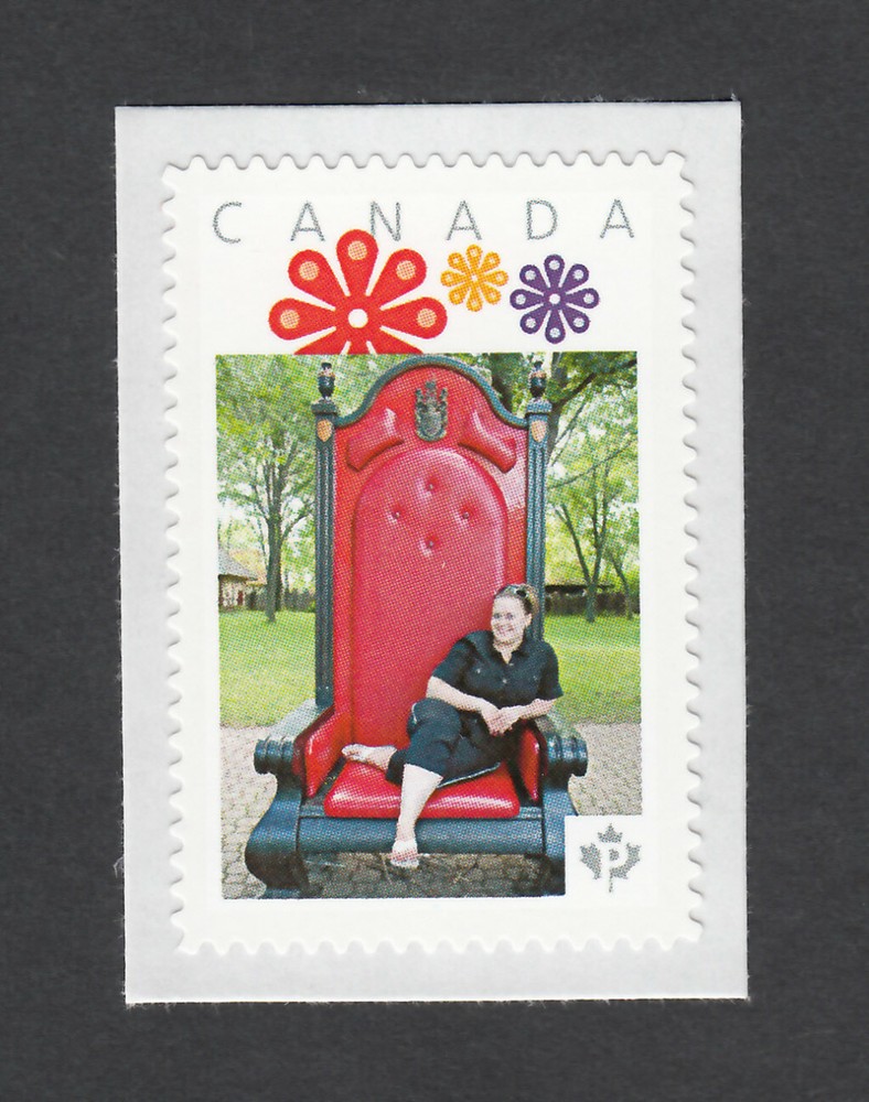 QUEEN'S THRONE = picture postage stamp MNH Canada 2013 [p3sn07]