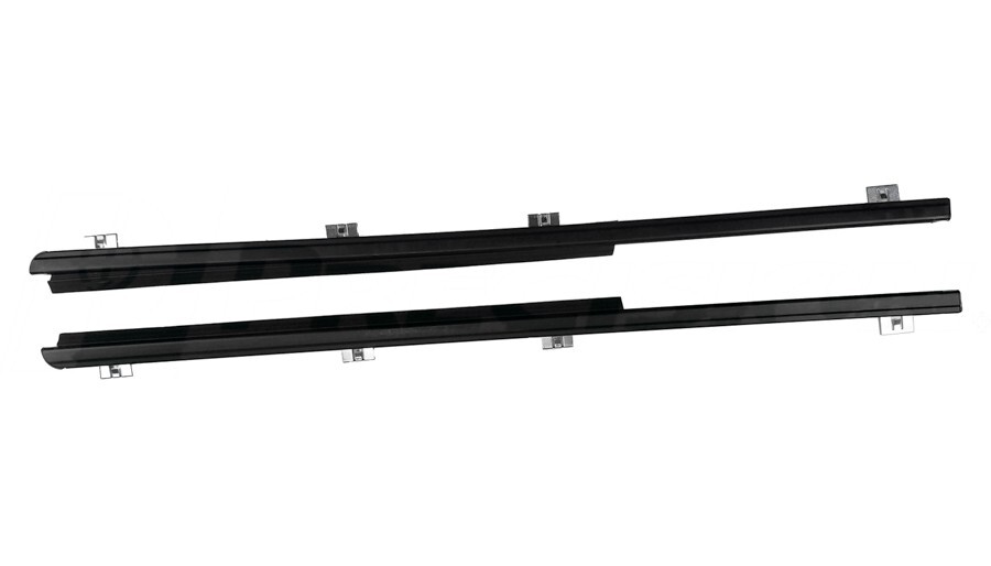 New Front Outer Beltline Molding Pair / For 84-96 XJ 4-Door Cherokee & Comanche