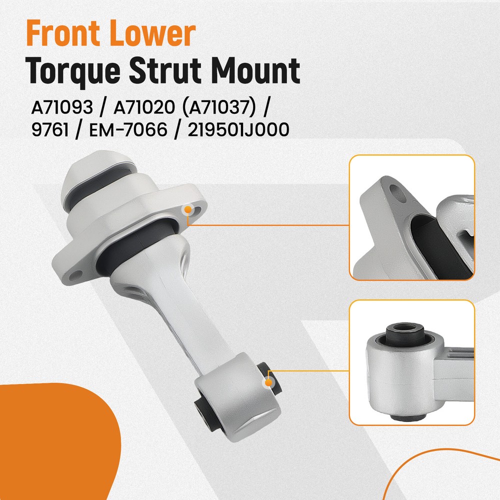 Engine & Trans Mount for Hyundai Elantra 1.8L 2011 2012 2013 2014 2015 2016 2017