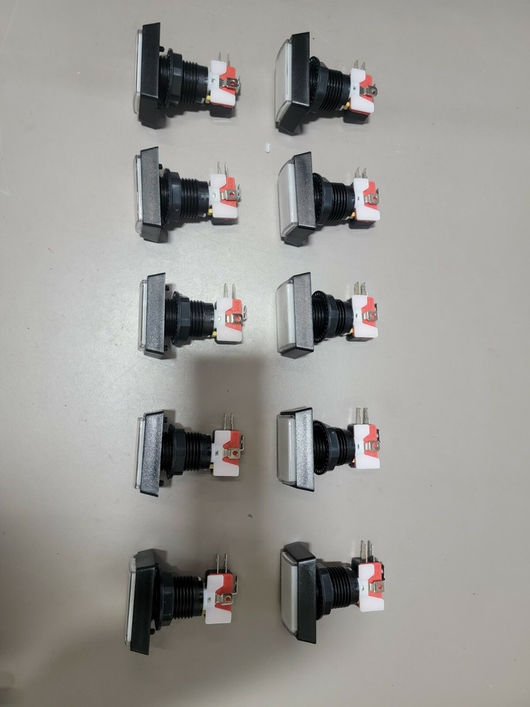 10 Selection buttons vending Dixie Narco 501E & 276 / Royal 650 Live Display