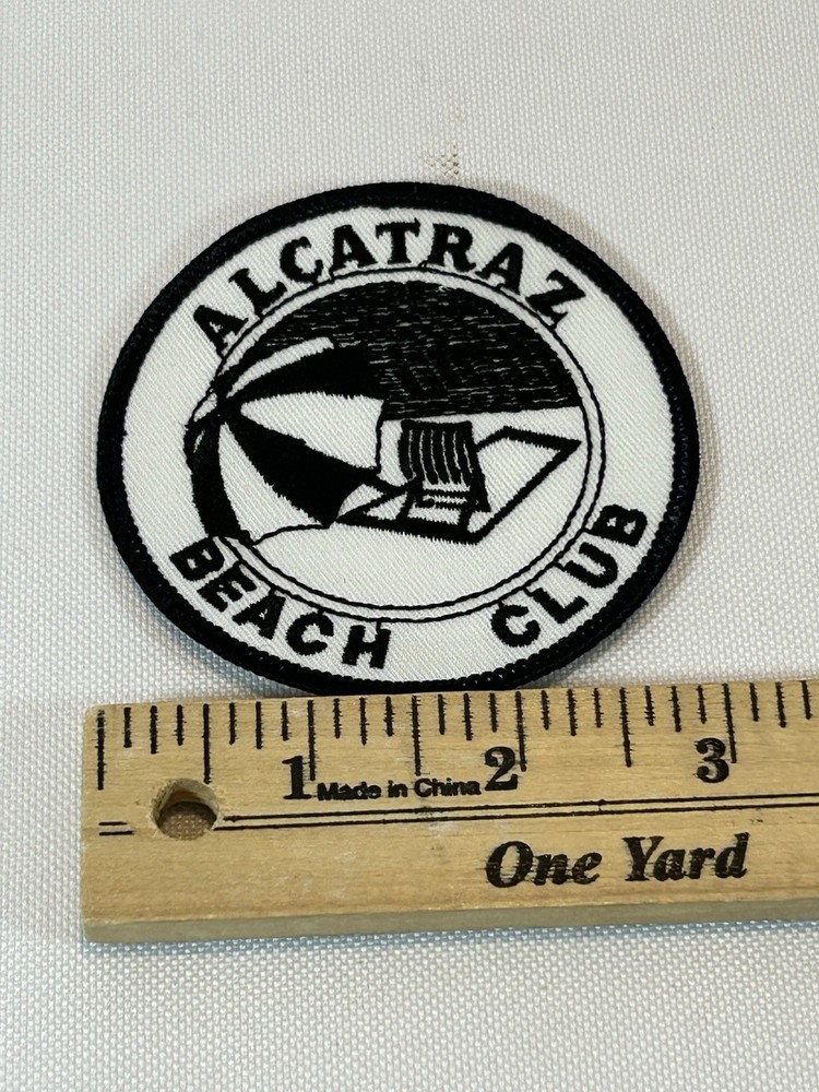 Vintage Trucker Snapback Hat Cap Patch Replacement Alcatraz Beach Club