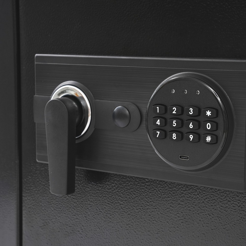 Modern Rectangular Wall-mounted Safe Hidden Embedded Wall Password Safe Case