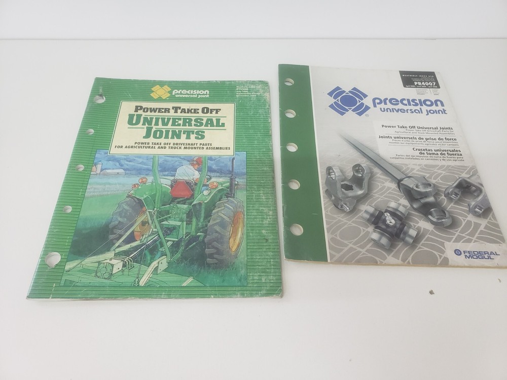 LOT Precision Universal Joint Catalog Tractor PTO 1998 2008