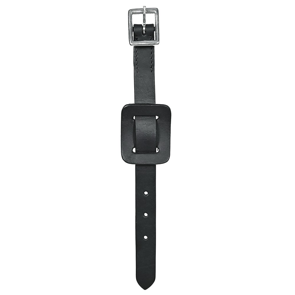 84BH Hilason Western Leather Bull Bell Strap