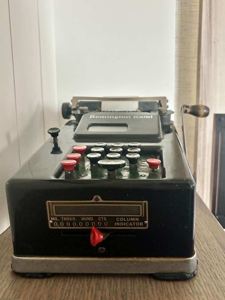 Vintage 1930's Remington Rand Adding Machine