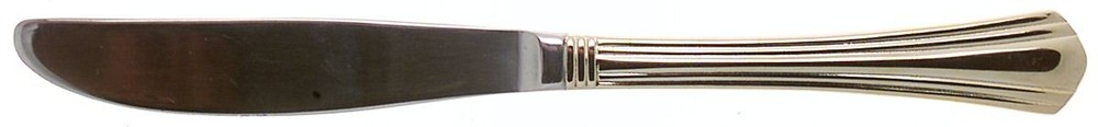 International Silver Gold Geneva  Modern Solid Knife 2611456