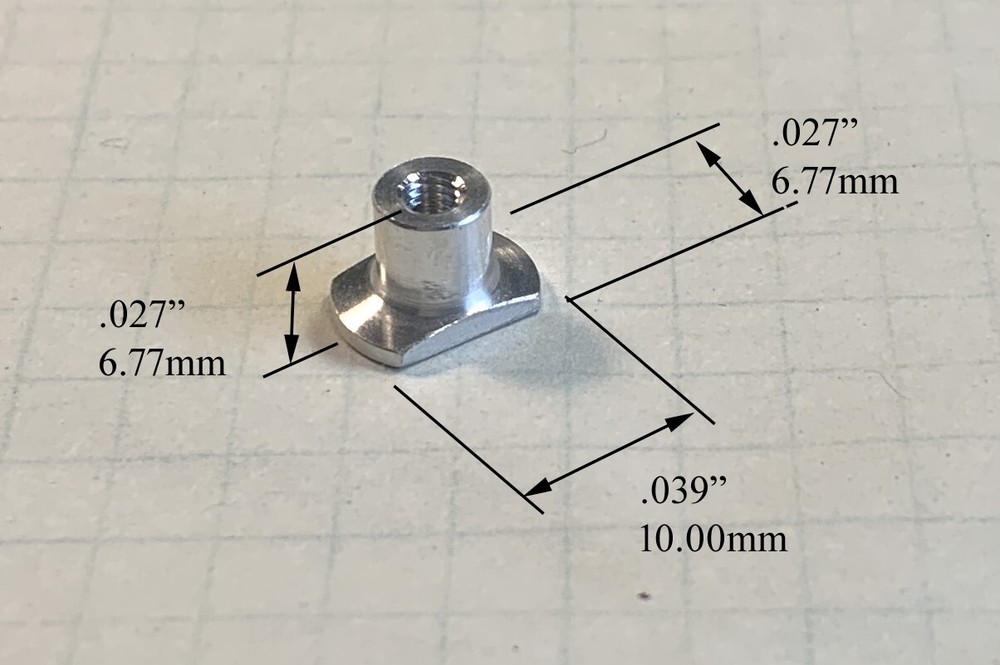 4 NEW M3 nuts mainly used for C/L combat