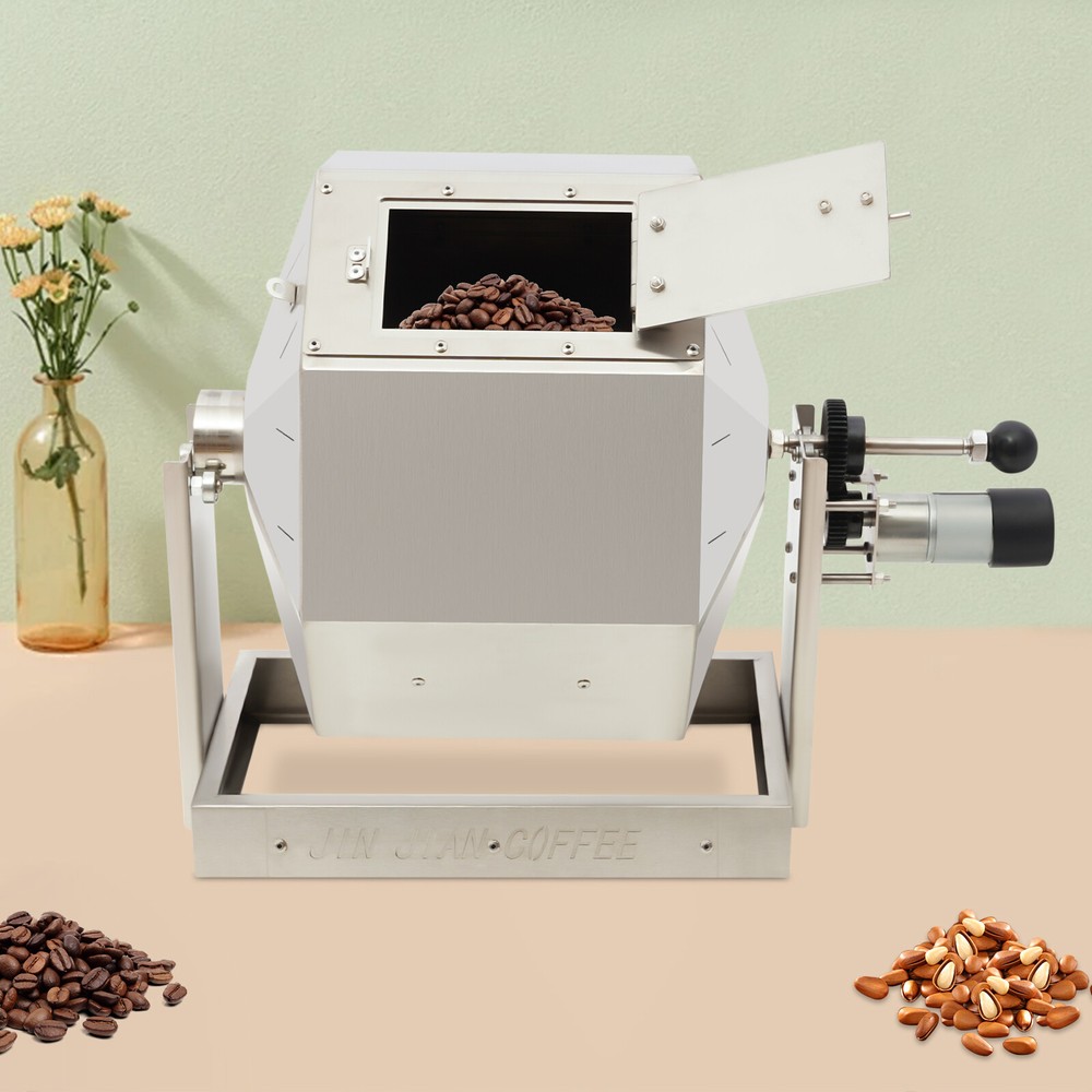 Coffee Bean Roaster W/ Speed Controller Corded Automatic Coffee Roaster Machine