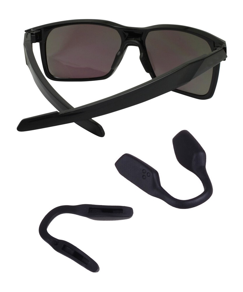 Black Rubber Replacement Nose Pads Piece for Oakley Trailing Point OO9447 Frame