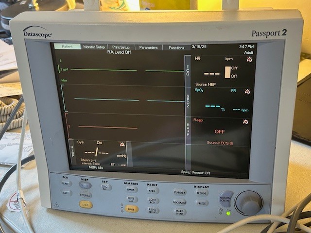 Datascope passport 2 monitor