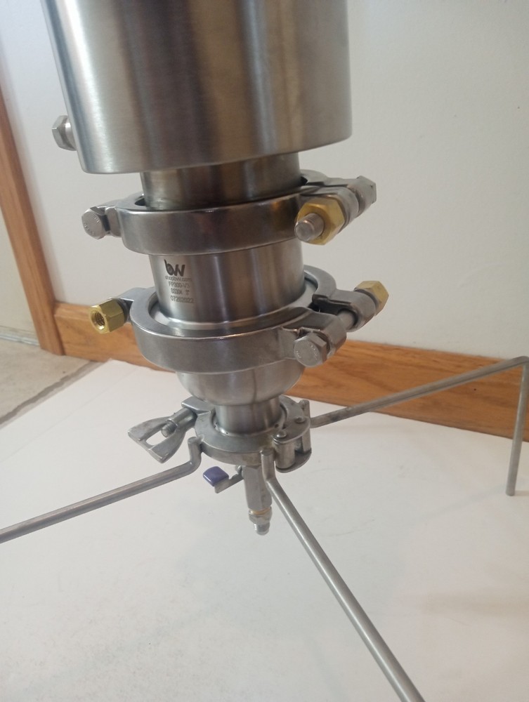 24" Portable Closed Column Vacuum Chamber Open Blast Extractor With Crc Kit