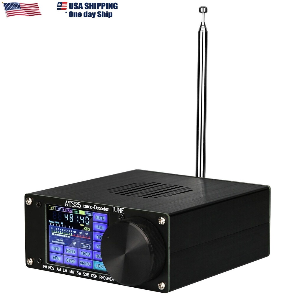 HamGeek ATS25max-Decoder Si4732 Full Band Radio Receiver DSP SW Official Version