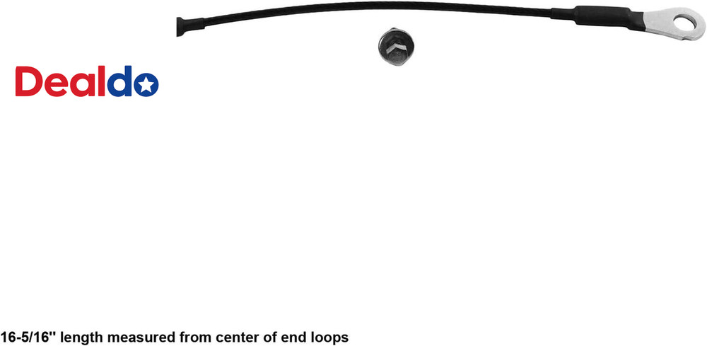 APA Replacement Tailgate Cable with Hardware for 2007-2016 Silverado Sierra 2009