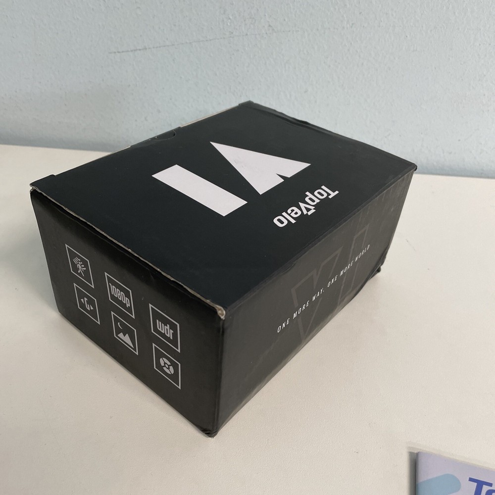 Topvelo Front/Interior Back Dash Cam Video Recorder Open Box item