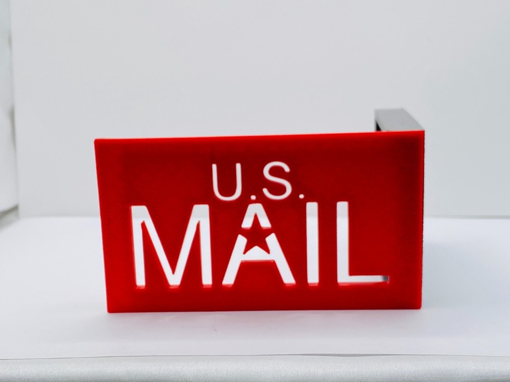 US Mailbox Red Flag Solution Universal Front Mount Mail Replacement Outgoing