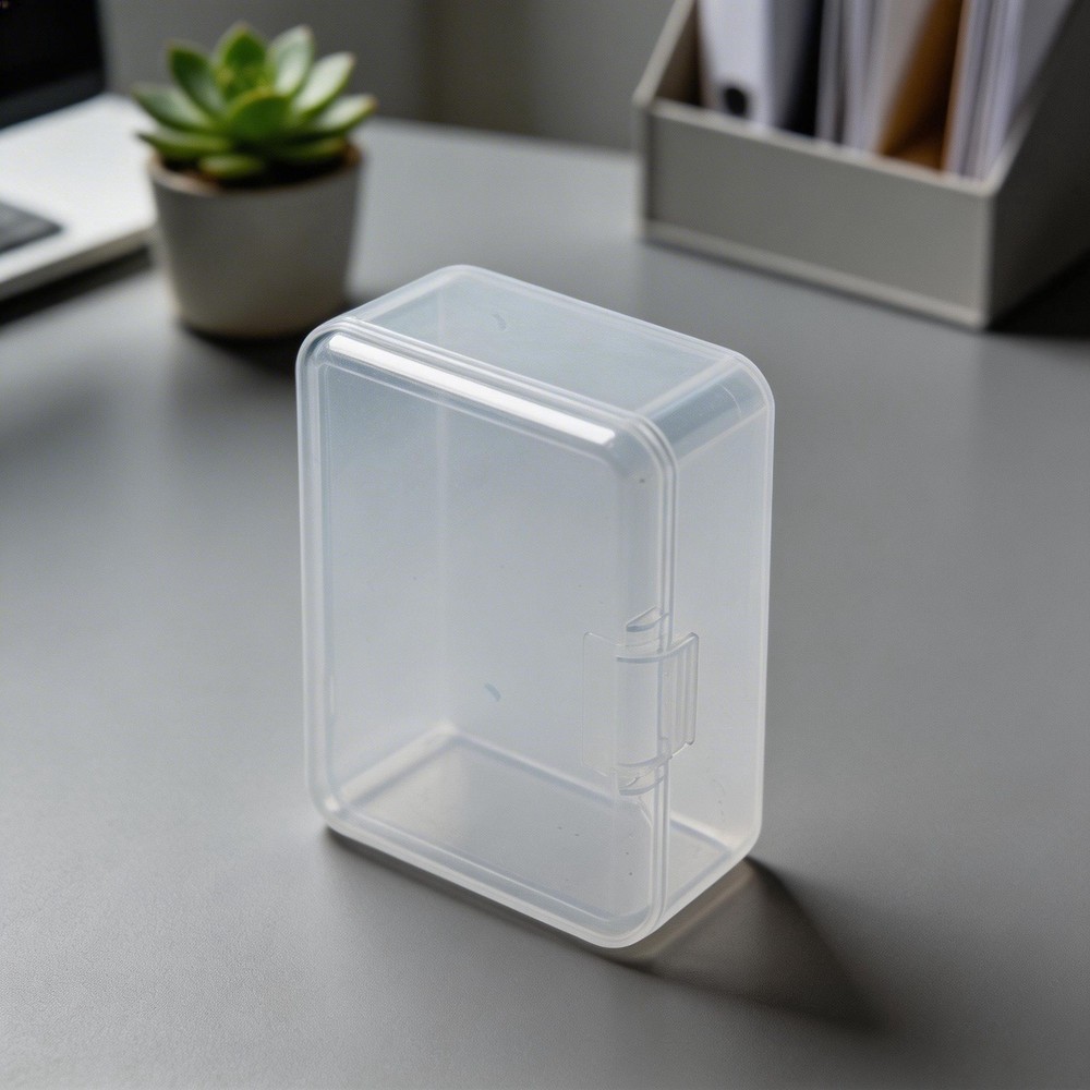1pcs Plastic Clear Transparent Storage Collections Container Box Case Holder