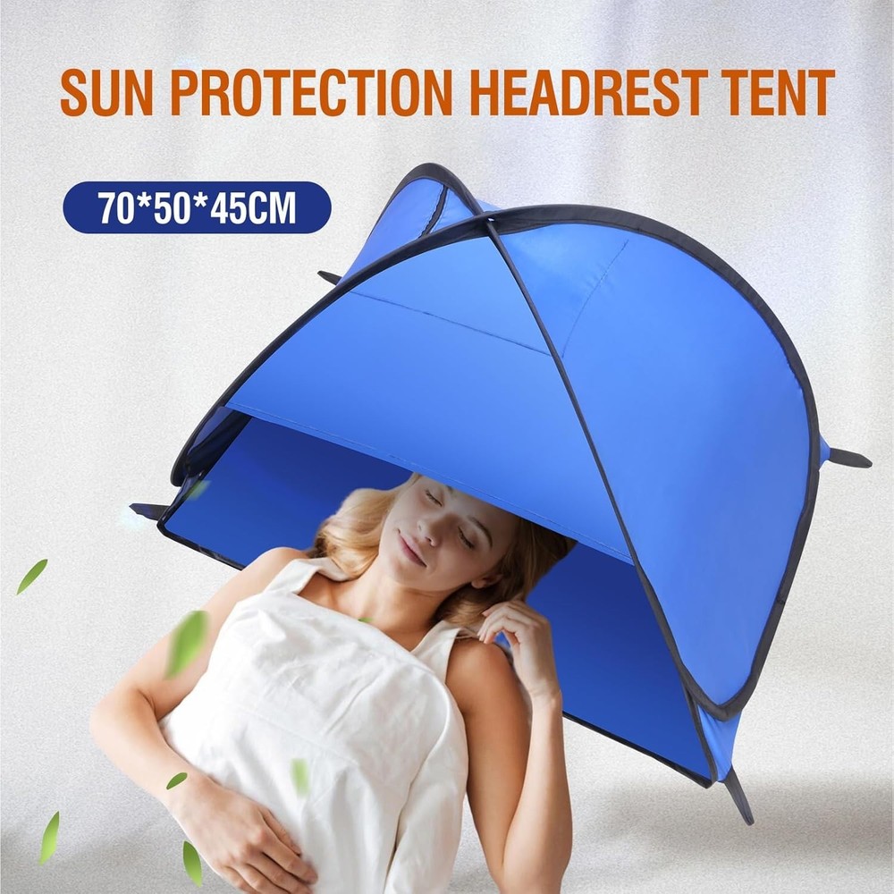 Portable UV Shield Mini Tent for Pets - Automatic Canopy, Lightweight 31.5in