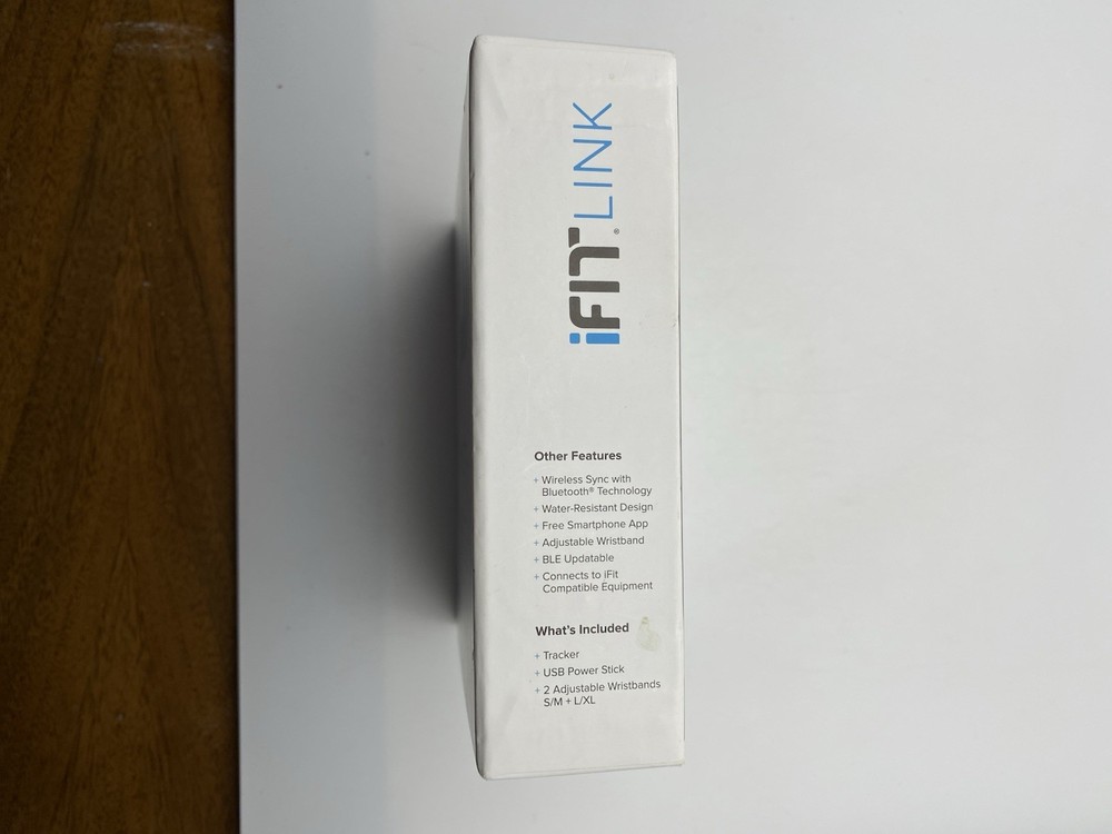 Wireless Activity Tracking iFit Link Wearable w/Convenient LED Display–IFLINK115