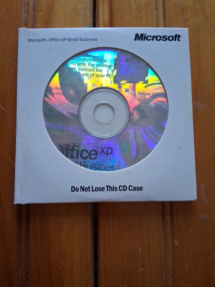 Microsoft Office XP Small Business Windows w/ Product Key